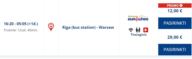eurolines baltics