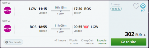 london boston london 302e