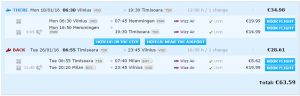 vilnius timisoara vilnius 38 - 63