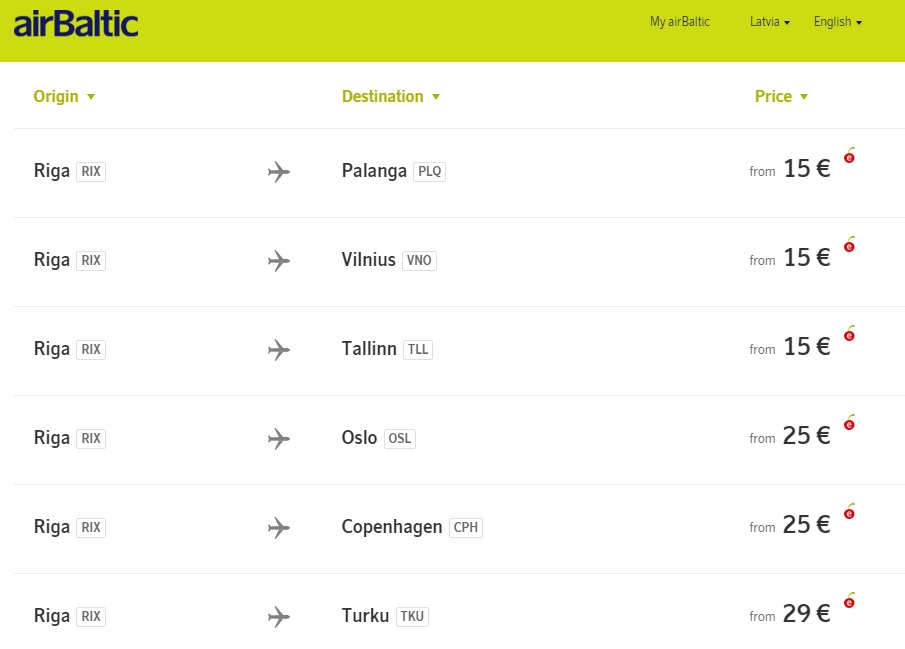 example airbaltic
