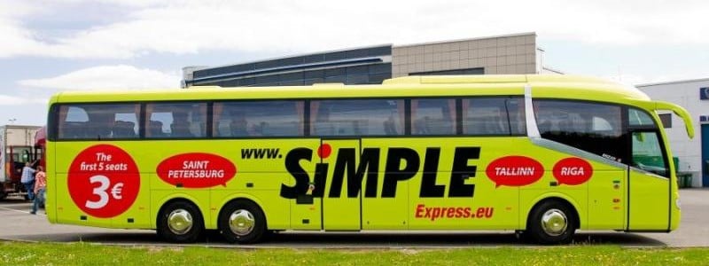 Simple Express: Bus Tickets in ESTONIA for €1! - TravelFree