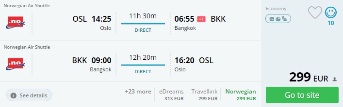 osl bkk