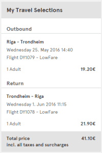 riga trondheim riga 41