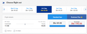 copenhagen kaunas 7 eur