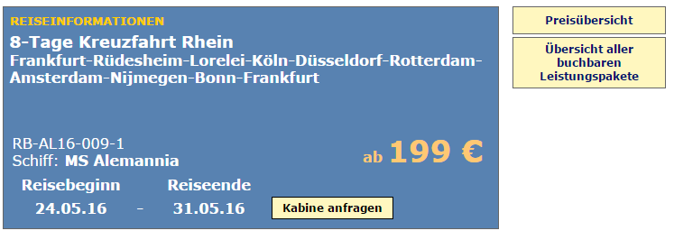 rhine river cruise