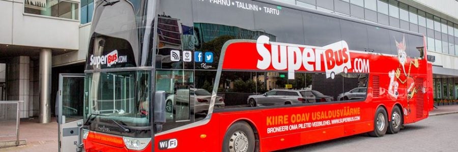 Hit Superbus Tickets Bus Between Riga And Tallinn Just 1