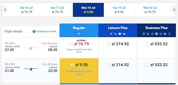 poland ryanair