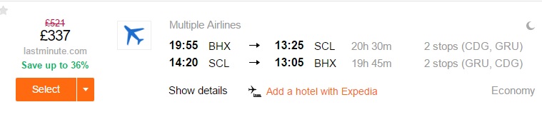 to chile