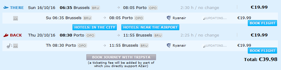 brussels porto