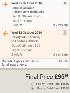 london to iceland