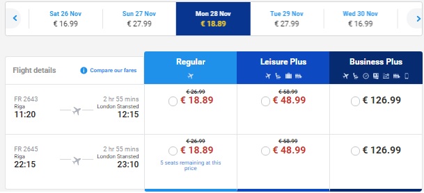 ryanair massive sale