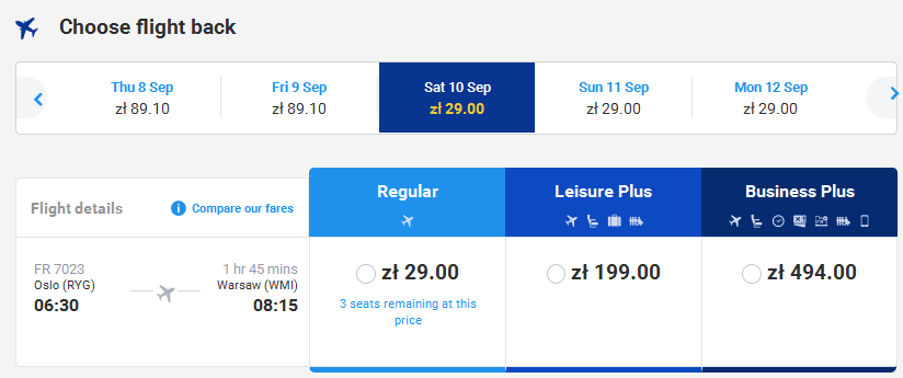 to oslo
