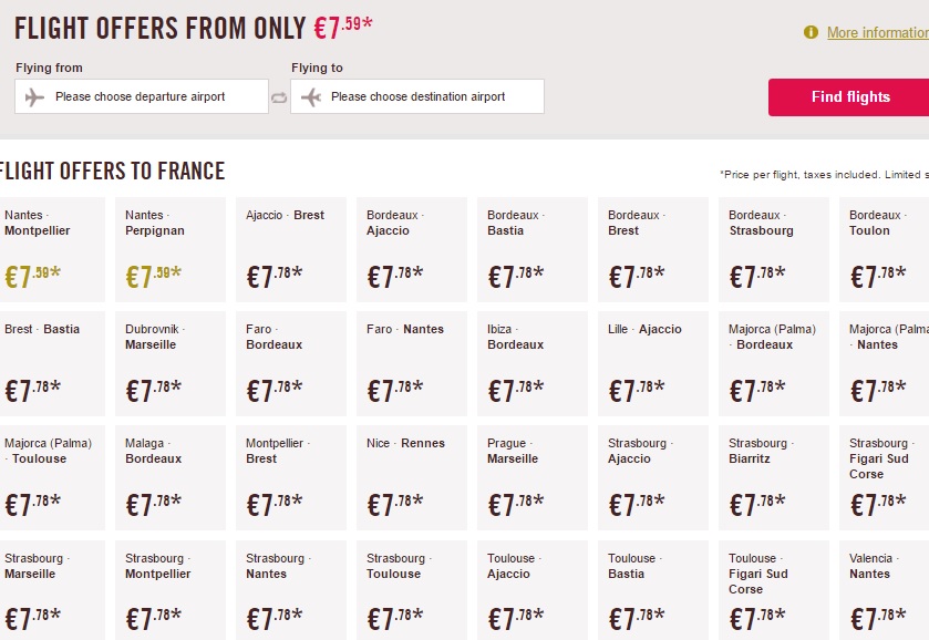 volotea sale