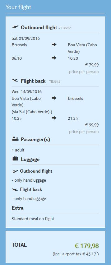 Brussels Cape Verde