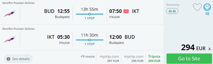 budapest to irkutsk russia lake baikal