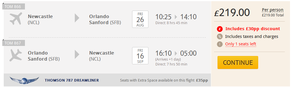 newcastle orlando