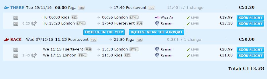 riga fuerteventura riga 103 113