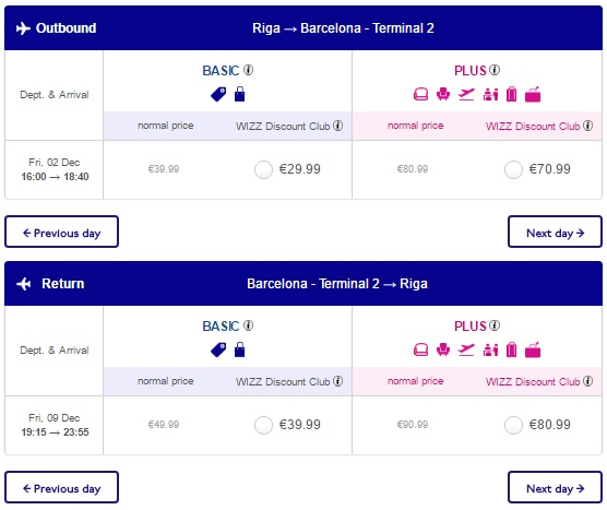 riga to barcelona