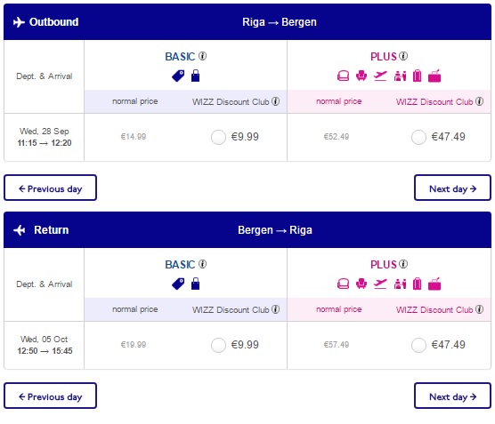 riga to bergen