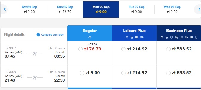 ryanair poland
