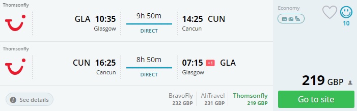 uk to cancun