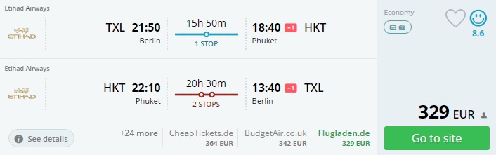 berlin to phuket flights