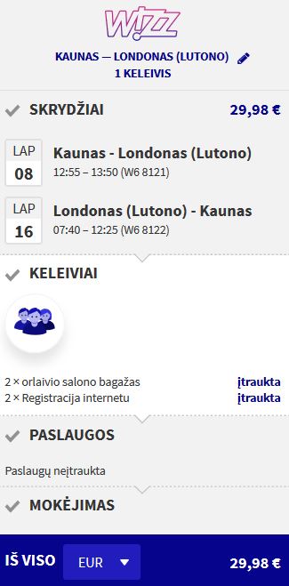 Kaunas Londonas