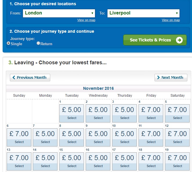 national express deals