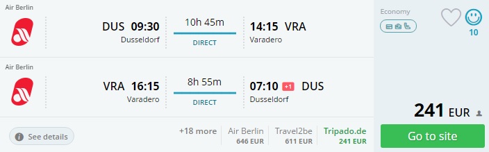 dusseldorf to cuba