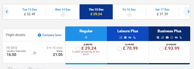 ryanair 1 million facebook fans sale