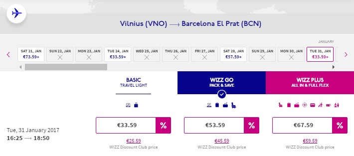 wizzair flights sale