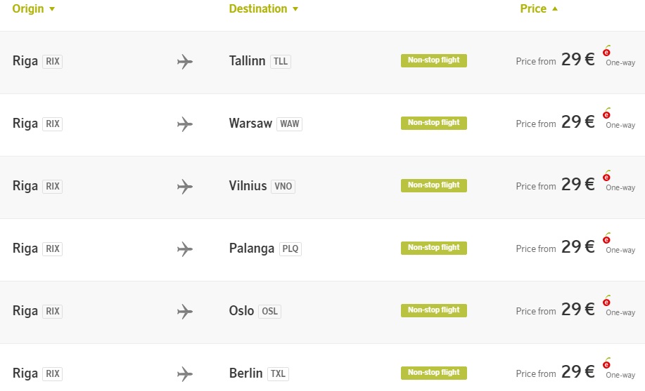 airbaltic sweet cherry deals offer