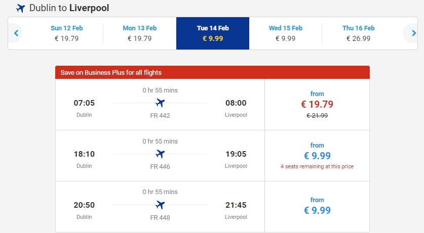 RYANAIR February SALE: flights from €9.99! - TravelFree