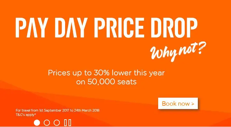 EasyJet SALE: 50 000 tickets up to 30% OFF! - TravelFree