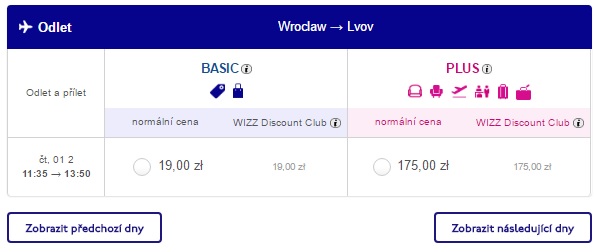 flight from wroclaw to lviv