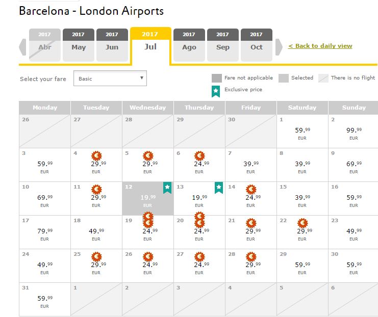 vueling promotion 2017