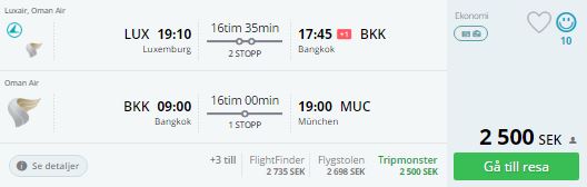 flights from europe to asia