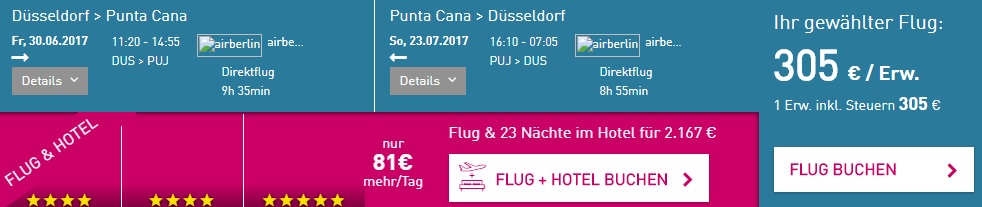 last minute flights to dominican republic from dusseldorf