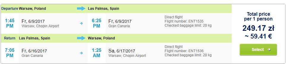 last minute flights to gran canaria