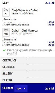 romania to dubai