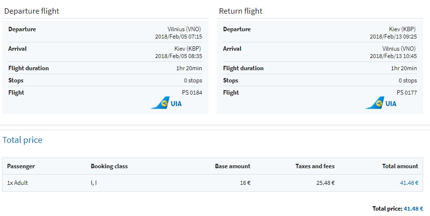 vilnius to jordan