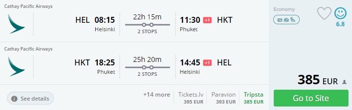 cheap flights helsinki phuket