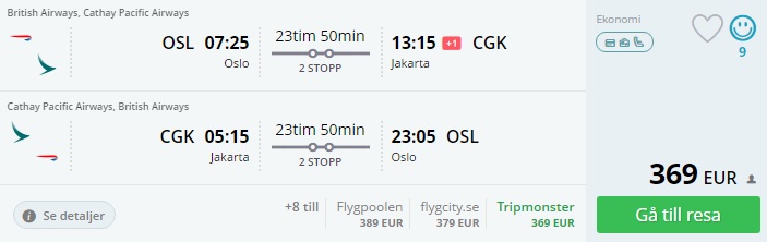cheap tickets to indonesia