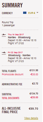 Volotea promo code 2017