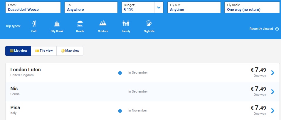 ryanair autumn sale offer