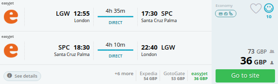 direct flights london canary islands