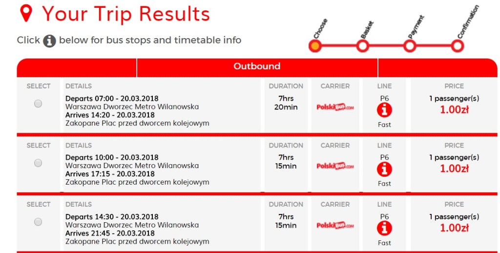 polskibus tickets