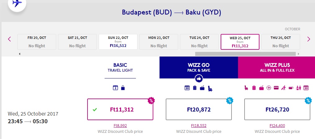 wizzair sale