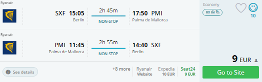 berlin to mallorca