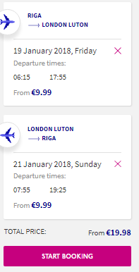 riga to london / liverpool